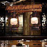 中式仿古竹艺餐厅吊灯吧台灯复古怀旧个性创意酒吧灯茶楼灯具灯饰