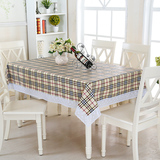高档PEV蕾丝桌布正方形长方形圆桌台布餐桌布茶几垫防水防烫防油