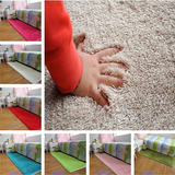现代加厚丝毛地毯客厅卧室床边毯茶几垫 防滑地垫满铺定制