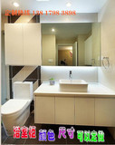 上海定制浴室柜定做台盆柜洗手盆梳洗台实木落地浴室柜镜柜台盆