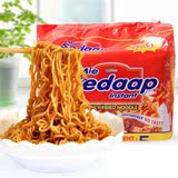 Mie Sedaap喜达干拌面香辣味 印尼进口捞面方便面 5种调味包 5袋