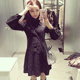 2016春装新款韩版女装显气质的内搭神器连衣裙