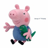 英国代购 佩佩猪 乔治 粉红猪 毛绒 玩具 绒毛 过家家儿童玩具