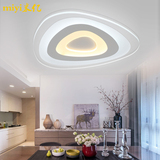 LED现代简约超薄创意三角形亚克力吸顶灯客厅卧室餐厅过道灯饰
