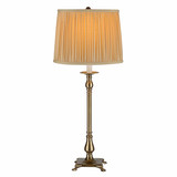 百特美式家具美式纯铜台灯创意艺术客厅灯卧室床头灯奢华铜台灯大
