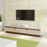 米色电视柜现代简约小户型小清新电视柜钢化玻璃电视柜茶几餐桌
