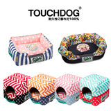 2015Touchdog它它方形猫窝狗狗宠物窝垫床沙发 TDBE0002