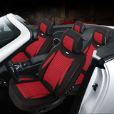 新款汽车座套亚麻3D车垫套汽车坐套四季通用全包围布料坐垫