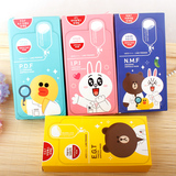 韩国正品可莱丝/美迪惠尔嫩白补水保湿卡通动物面膜贴10片盒装NMF