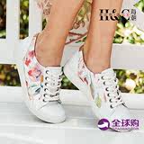 ECCO 430003 430033英国代购正品16年新款休闲小白鞋女鞋直邮爱步