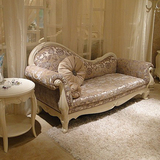 欧式现代贵妃椅贵妃榻沙发躺椅客厅家具时尚多功能实木雕花懒人榻
