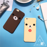 日本轻松熊iphone6s手机壳卡通苹果6plus磨砂可爱5s保护套女卡通
