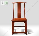 红木明式灯挂椅缅甸花梨餐椅新中式实木大果紫檀家具