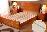 苏州包安装简约现代实木床1.5米床经济型单人双人儿童成人橡木床