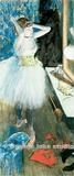 德加 舞者 芭蕾舞蹈课-9竖款 印象派油画高清印制 辛辛那提美术馆