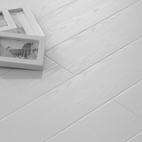 强化复合木地板12mm 个性纯白纯黑耐磨家用环保地板黑白复合地板