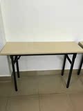 简易折叠餐桌培训桌长条形办公会议桌书桌写字台学习桌摆摊桌