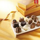 【包邮】香港高迪瓦godiva歌帝梵夹心巧克力礼盒金装15颗生日礼盒