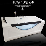包邮玻璃浴缸单人长方形按摩浴缸亚克力1.38米1.5米1.7米浴盆浴桶