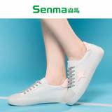 SENMA/森马2016夏季新品韩版休闲女鞋透气小白鞋潮款学生女板鞋子