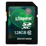 金士顿128G相机卡TF内存卡CLASS10高速SD卡 128g数码相机存储卡