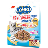 现货 日本 三才 COMBO  减盐呵护尿路健康 猫粮 金枪鱼鲣鱼 600g
