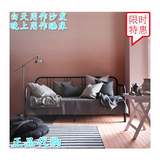 宜家IKEA费斯多坐卧两用床框架铁艺沙发床客厅小户型简易休闲沙发
