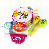 【天天特价】婴儿玩具3-6-12个月摇铃益智玩具新生儿手摇铃鼓套装