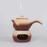 日式陶瓷煮茶炉特价包邮粗陶烧蜡烧水炉明火煮茶器功夫茶壶温茶壶