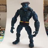 Marvel漫画英雄X战警12寸野兽蓝色版玩具摆件手办公仔人偶超可动