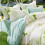 紫罗兰家纺纯棉四件套床上用品1.5米1.8m床单式全棉被套春夏4件套