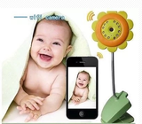 WIFI摄像头太阳花婴儿监护器无线婴儿监视器手机远程监控看护器