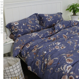 秋冬季床上用品韩式四件套全棉加厚保暖纯棉磨毛床单被套1.8m床品