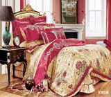 家纺 欧式奢华宫廷豪华样板床上用品四六十件套 床盖被罩多件套