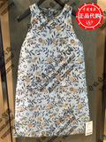 DAZZLE正品代购达地素2016年夏新款背带印花连衣裙女2M2O340热卖