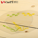 CnsTT凯斯汀 乒乓球拍护膜 乒乓球胶皮保护膜 反胶使用（4片装）