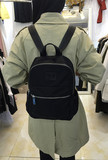 新可可妃男女韩国进口防水尼龙牛津布配头层牛皮双肩旅游电脑背包