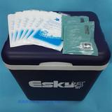 包邮Esky26L保温箱 家用保温箱冷藏箱保温箱保鲜箱冰袋6只冰晶2只