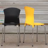 汇享新款供应塑胶培训椅办公职员椅塑料椅接待椅会议椅子靠背椅子