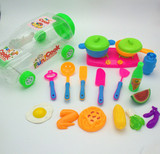 儿童过家家厨房蔬菜水果玩具3-6岁女孩宝宝仿真做饭餐具玩具