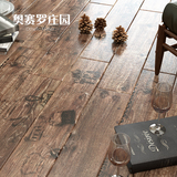 个性艺术英文字母木纹砖仿古仿实木地面客厅卧室地板瓷砖150 800