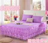夏季韩式蕾丝床裙单件夏天1.5米1.8m床床罩床笠公主席梦思保护套
