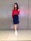 2016春装新款韩版简约时尚百搭条纹荷叶边吊带背心修身女3M1D104