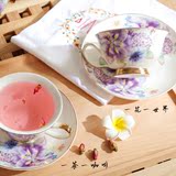 创意陶瓷咖啡杯碟勺个性英式下午花茶杯欧式茶杯子情侣杯一套包邮