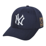 MLB美职棒15年秋冬新款洋基队棒球帽NY鸭舌帽蓝色百搭帽子