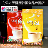 天满屋食品 韩国原装进口麦馨Maxim摩卡无糖纯咖啡袋装 500g