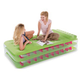 美国INTEX67716豪华气垫床单人充气床户外防潮垫充气垫正品特价