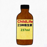 美国童年CHILD时光LIFE宝宝23种维生素矿物质儿童提高免疫力237ml