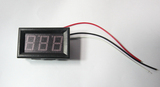 三线电压表0.56寸DC0-100V数显可去小数点,可改成白光烙铁温度表