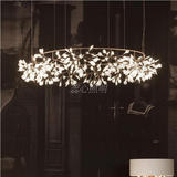 后现代吊灯设计师简约创意个性客厅餐厅卧室灯萤火虫艺术树叶吊灯